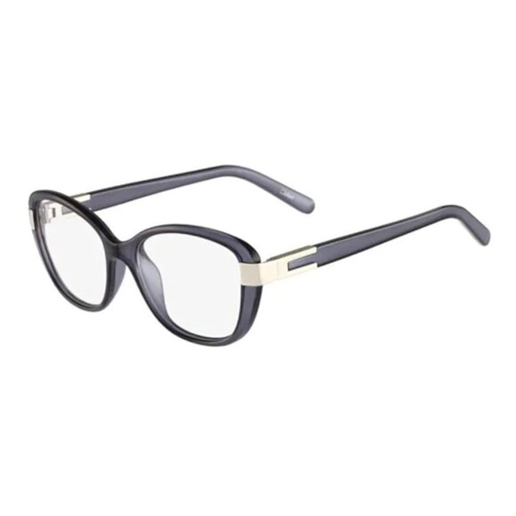 NEW  CHLOE EYEGLASSES GREY  CAT EYE WOMEN EYEWEAR CHLOE - Picture 1 of 3